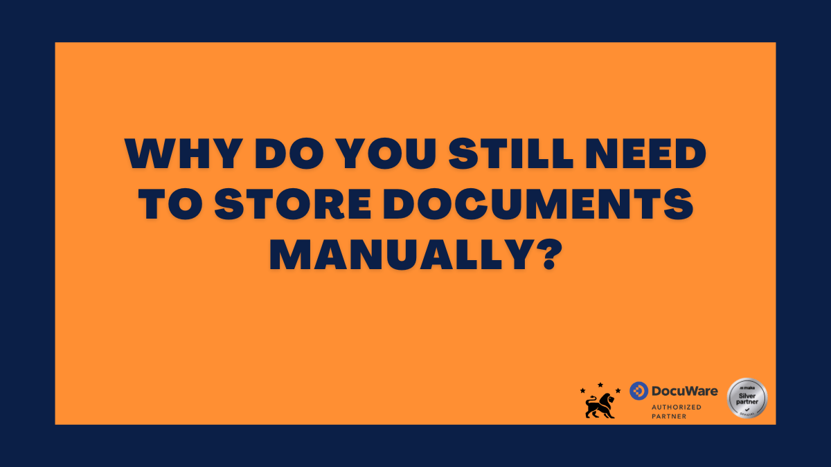 Why we cannot store documents automatically